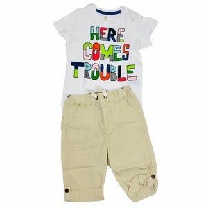 NEW Here Comes Trouble Graphic Tee Unisex